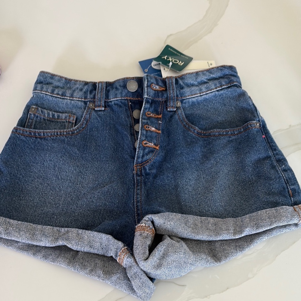 Roxy Women's Blue Denim Shorts